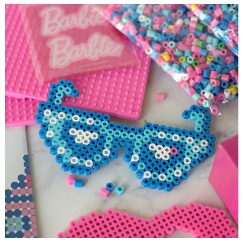 NWT Perler Barbie Fused Bead Deluxe Box Kit